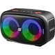 Портативная колонка 1.0 Defender Q5 20 Вт Bluetooth/FM/USB/TF/IPX5, LED, черная