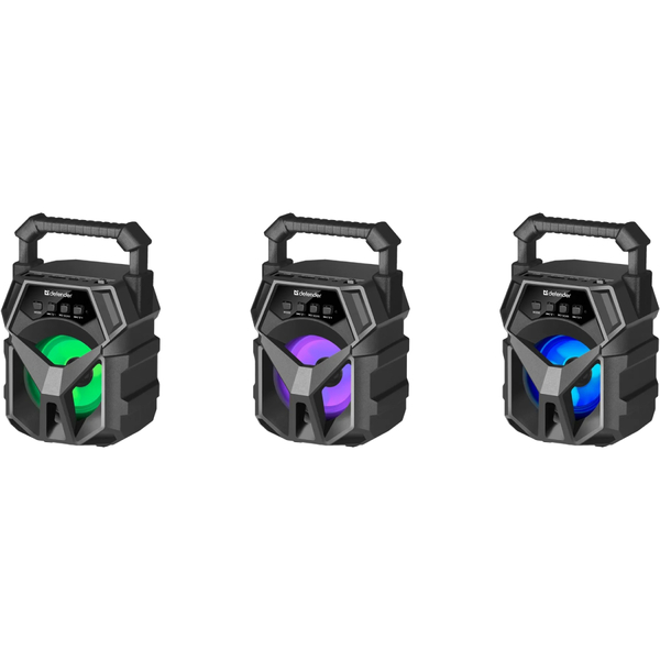 Портативная колонка 1.0 Defender G98 5Вт /BT/TF/USB/AUX/Light