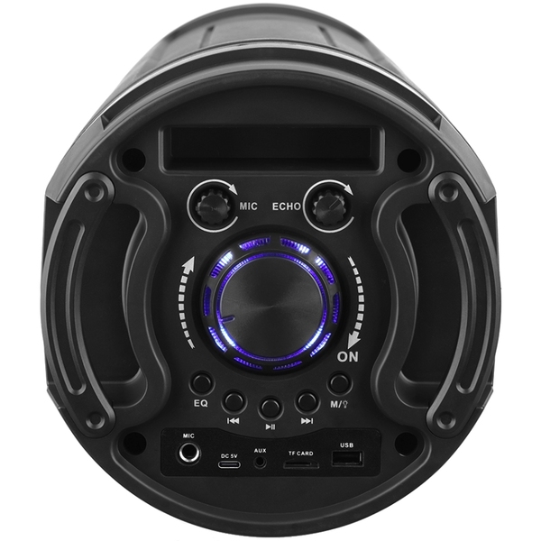 Портативная колонка 1.0 Media-Tech 50W Bluetooth/FM/AUX/SD/USB/КАРАОКЕ/LED черная