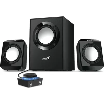 Комп'ютерні колонки Genius SW-2.1 300 II Чорна (31730053401)