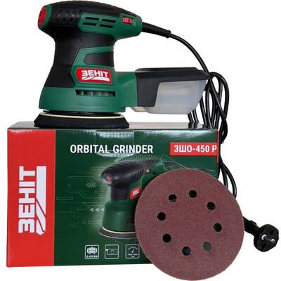 Вібраційна шліфмашина Зеніт ЗШО-450 Р (846332)