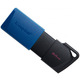 Флеш-накопичувач USB3.2 64GB Kingston DataTraveler Exodia M Black/Blue (DTXM/64GB)