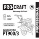 Мотоблок бензиновий Procraft PT900/3