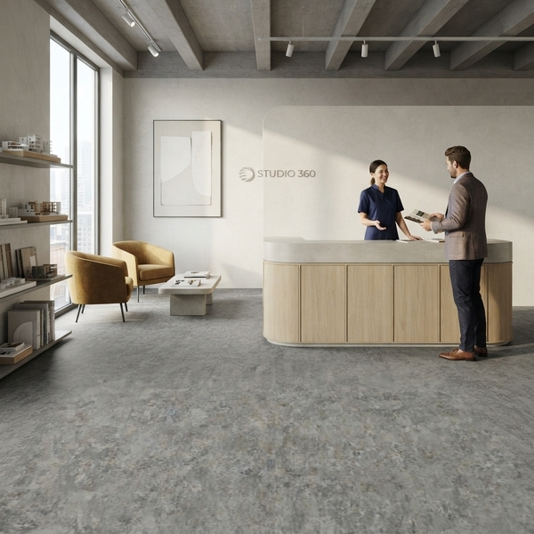Натуральний лінолеум Tarkett Veneto essenza ALUMINIUM 672