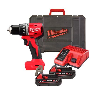 Акумуляторний дриль-шурупокрут Milwaukee M18 BLPDRC-202C (4933492822)
