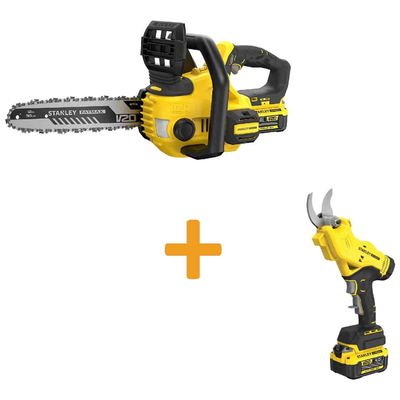 Пила ланцюгова акумуляторна STANLEY FATMAX SFMCCS630M1+SFMCPP32M1