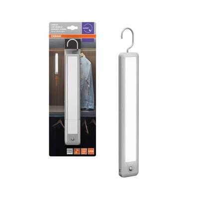 Світильник з акумулятором Osram Linearled Mobile Hanger 2.35Вт 4000К 120Лм 600мАг (4099854668739)