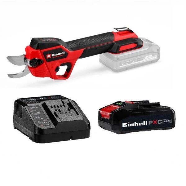 Секатор акумуляторний Einhell Professional GP-LS 18/28 X-Change PXC 18В акб 1х2.5А·год (3408320K)