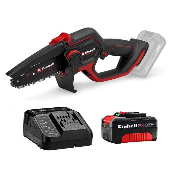 Акумуляторна пилка ланцюгова Einhell GP-PS 18/20 Li BL - Solo без АКБ і БЖ (4600080)