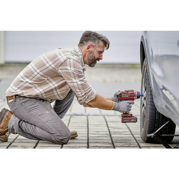 Гайковерт ударний Einhell IMPAXXO 18/400 – Solo, акумулятор. (4510070)