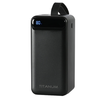 Зовнішній акумулятор (Power Bank) TITANUM 741S 22.5W Black 50000mAh