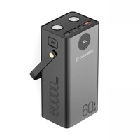 Зовнішній акумулятор (Power Bank) ColorWay Powerful 60000mAh Black (CW-PB600LPA5BK-PDD)