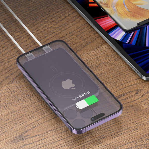 Зовнішній акумулятор (Power Bank) Proove Hoodman Magnetic 20W 10000mAh Black (PBH120010001)