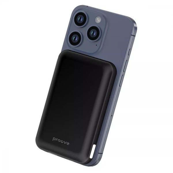 Зовнішній акумулятор (Power Bank) Proove Vibe Energy Plus 22.5W 10000mAh Black (PBVE15012203)