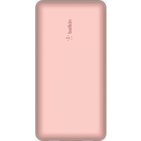 Зовнішній акумулятор (павербанк) Belkin 20000mAh 15W Dual USB-A, USB-C Rose Gold (BPB012BTRG)    