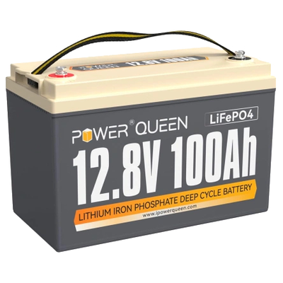 Акумуляторна батарея Power Queen LiFePO4 12V 100Ah H190