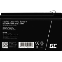 Акумуляторна батарея Green Cell 12V, 9.0A