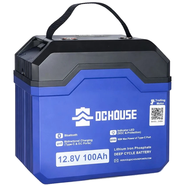 Акумуляторна батарея DСHOUSE 12.8V 100Ah (ECO-LFP1210004) Bluetooth