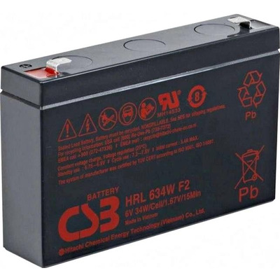 Акумуляторна батарея CSB 6V 9AH (HRL634WF2) AGM