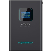 Акумуляторна батарея Marsriva LiFePO4, 25.6V/314Ah, 8.03kWh, Підлогове або настінне