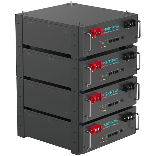 Акумуляторна батарея Marsriva MR-LFP5.12-LRT, LiFePO4 Battery,51.2V/100Ah, Brand new REPT cell, Grad