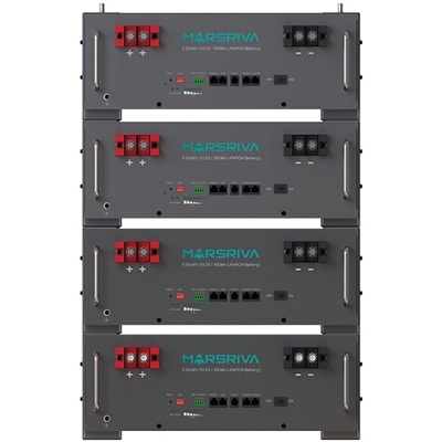 Акумуляторна батарея Marsriva MR-LFP5.12-LRT, LiFePO4 Battery,51.2V/100Ah, Brand new REPT cell, Grad