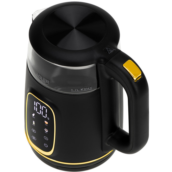 Чайник Adler AD 1305 Black/Gold