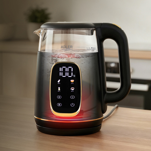 Чайник Adler AD 1305 Black/Gold