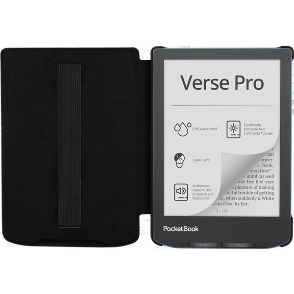 Обкладинка PocketBook 6 для 619/629/634 Shell Strap Cover Black (SH-ST-634-BK-WW)