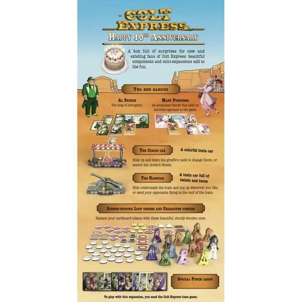 Гра настільна Lord of Boards Colt Express (LOB2117UA)