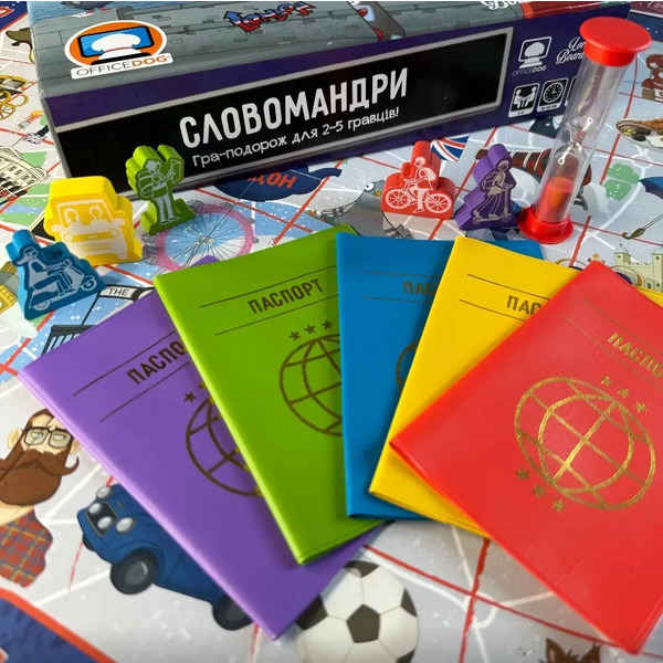 Гра настільна Lord of Boards Словомандрівники (LOB2338UA)