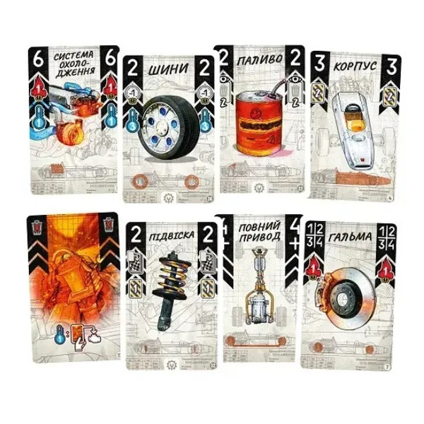 Гра настільна Lord of Boards Турбо Жара на треку (LOB2301UA)