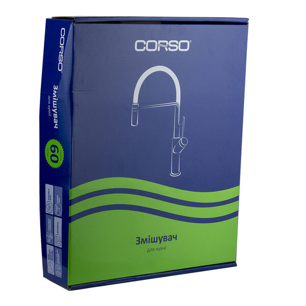 Змішувач кухонний Corso Arno FE-5B252C
