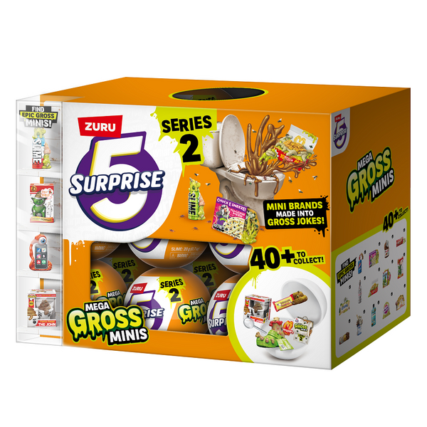 Ігровий набір Zuru Mega Gross Minis Фігурки-сюрприз в шарі зі слаймом в асортименті (77567GQ2)