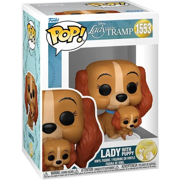 Фігурка Funko Pop! Disney Lady and the Tramp Tramp W/Puppy 889698835695