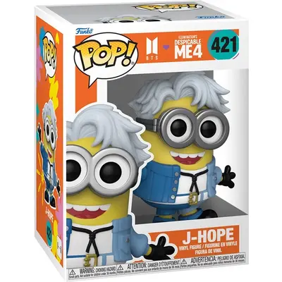 Фігурка Funko Pop! Rocks Minions X BTS J-Hope 889698859639