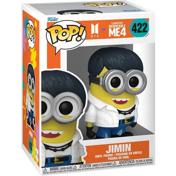 Фігурка Funko Pop! Rocks Minions X BTS Jimin 889698859646
