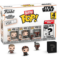 Набір Funko POP (Bitty): Mandalorian 4PK - Marshal 75453