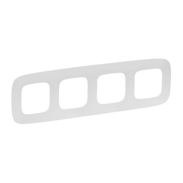 Рамка 4 пости Legrand Valena ALLURE, білий