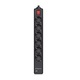 Сетевой фильтр REAL-EL RS-Protect 605 3 м Black (EL122300041)