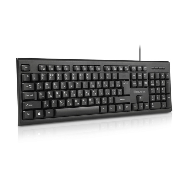 Клавиатура REAL-EL RK-507 Black