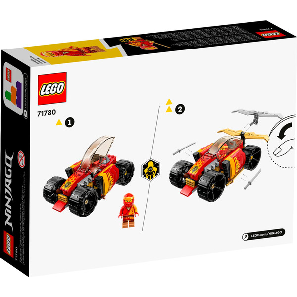 Конструктор LEGO Ninjago Гоночный автомобиль ниндзя Кая EVO