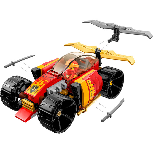 Конструктор LEGO Ninjago Гоночный автомобиль ниндзя Кая EVO