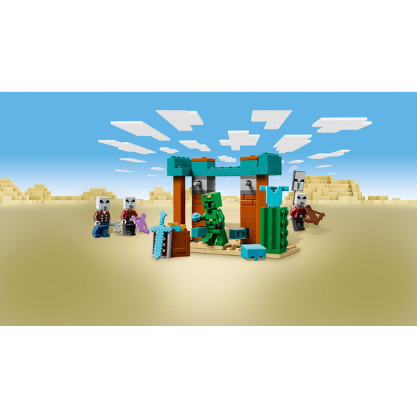 Конструктор LEGO Minecraft Пустельний патруль розбійника 21267