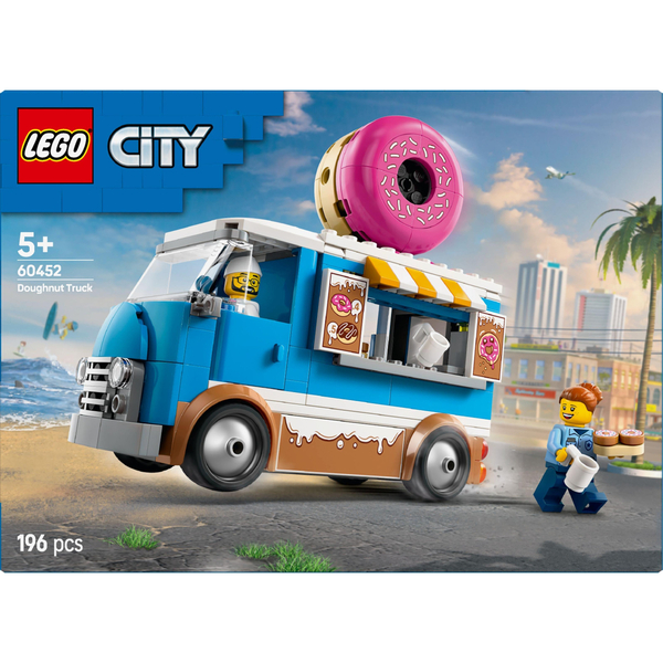 Конструктор LEGO City Вантажівка з пончиками 60452