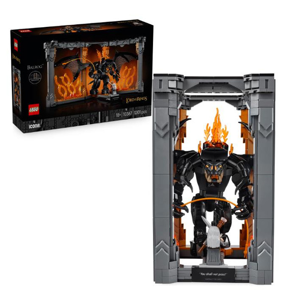 Конструктор LEGO Icons Володар перснів: Балроґ. Книжковий куточок 10367
