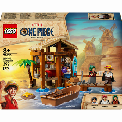 Конструктор LEGO ONE PIECE Хатина у Селищі Вітряків 75636-