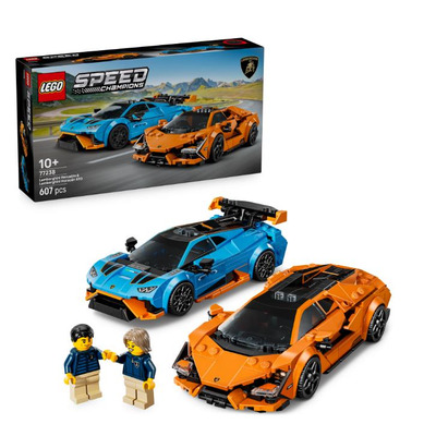 Конструктор LEGO Speed Champions Lamborghini Revuelto та Huracan STO 77238