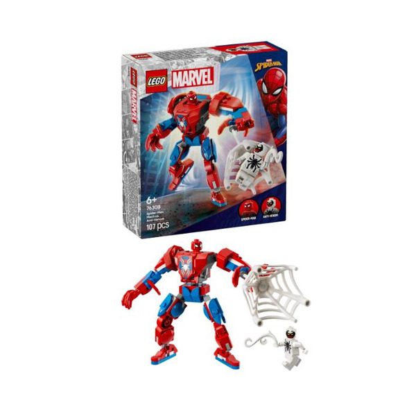 Конструктор LEGO Super Heroes Робот Людини Павука проти Анти-Венома 76308