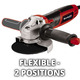 Болгарка (кутова шліфувальна) Einhell TC-AG 125/850 (4430971)    